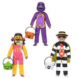 NECA Ben Cooper McDonald's 6" Clothed Figure SET OF 3