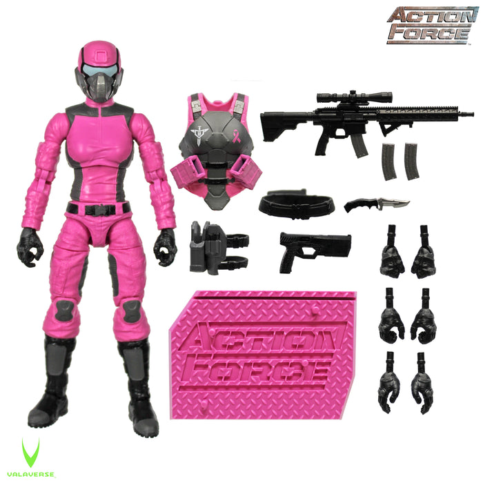 Action Force Pink Steel Brigade