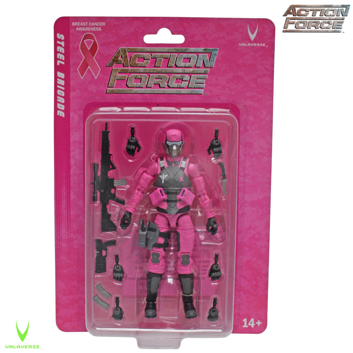 Action Force Pink Steel Brigade