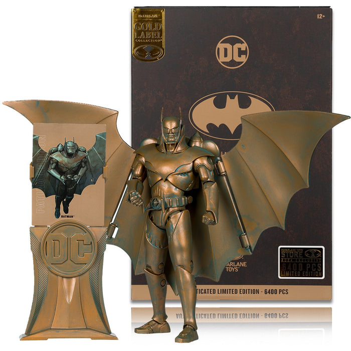 DC Multiverse Exclusive Gold Label Kingdom Come Armored Batman (Patina Edition)