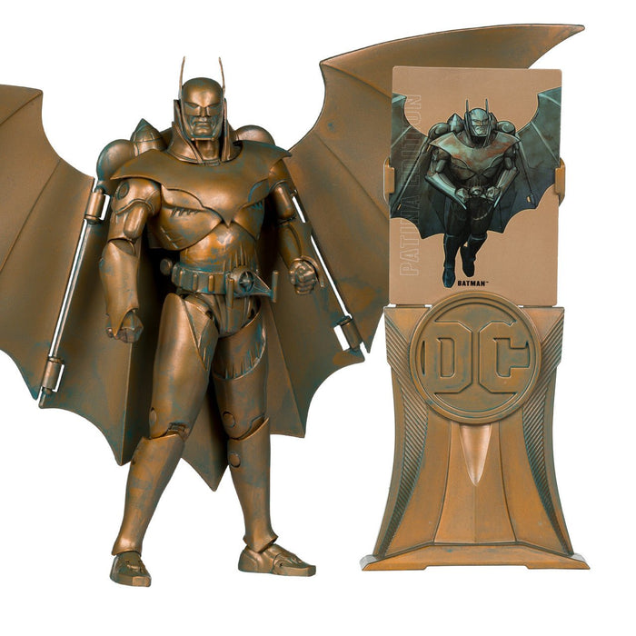 DC Multiverse Exclusive Gold Label Kingdom Come Armored Batman (Patina Edition)