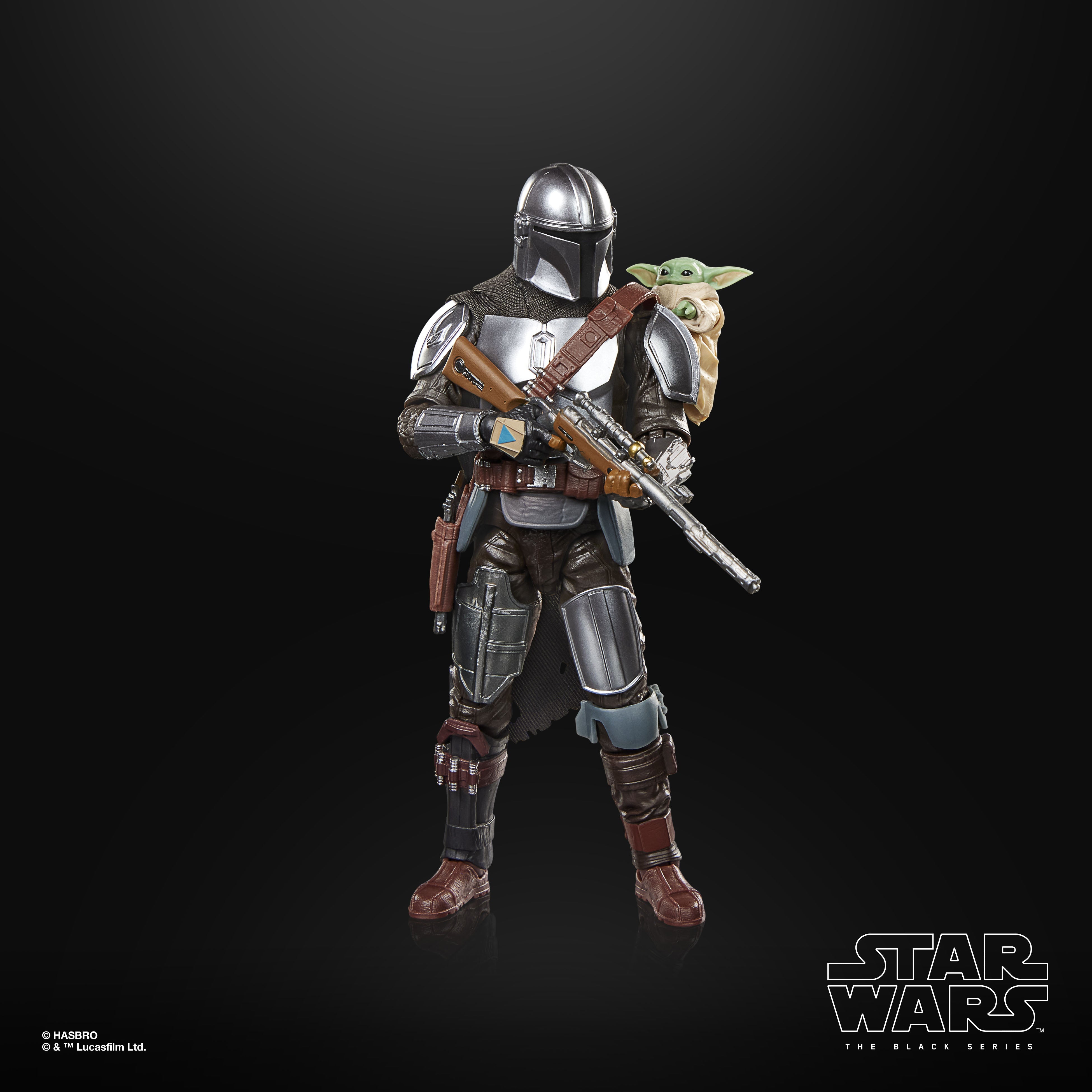 Star Wars The Black Series Deluxe Mandalorian & Grogu - Action Figures