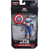 Marvel Legends Falcon & The Winter Soldier- Captain America (Cap Wings BAF) - Pre-Owned / In Box
