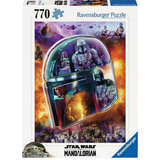 Star Wars: The Mandalorian Helmet 770 Piece Puzzle