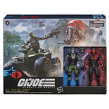 G.I. Joe Classified Series #218 Snake Eyes & Varmint ATV Vs. Stealth Viper & Cobra Stealth Flight Pod (Trubble Bubble) 2-Pack