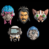 Cosmic Legions Mortal Thorn I Heads Pack