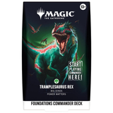 Magic: The Gathering Foundations Commander Deck Tramplesaurus Rex