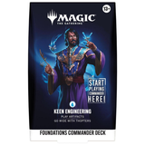 Magic: The Gathering Foundations Commander Deck Keen Engineering
