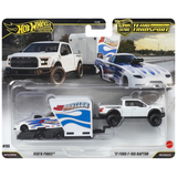 Hot Wheels Premium Car Culture Team Transport #96 Rob'n Pinks & '17 Ford F-150 Raptor