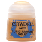 Citadel Colour: Auric Armour Gold – Layer Paint - Miniature Games