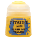 Citadel Colour: Flash Gitz Yellow – Layer Paint - Miniature Games