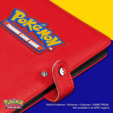 Ultra Pro Pokémon Premium Red 4-Pocket Snap Binder