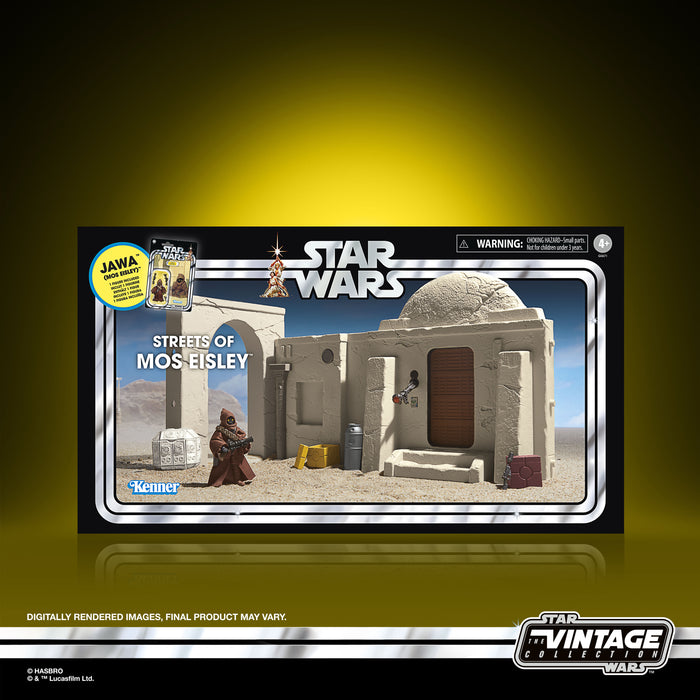 Star Wars Vintage Collection Streets of Mos Eisley Playset