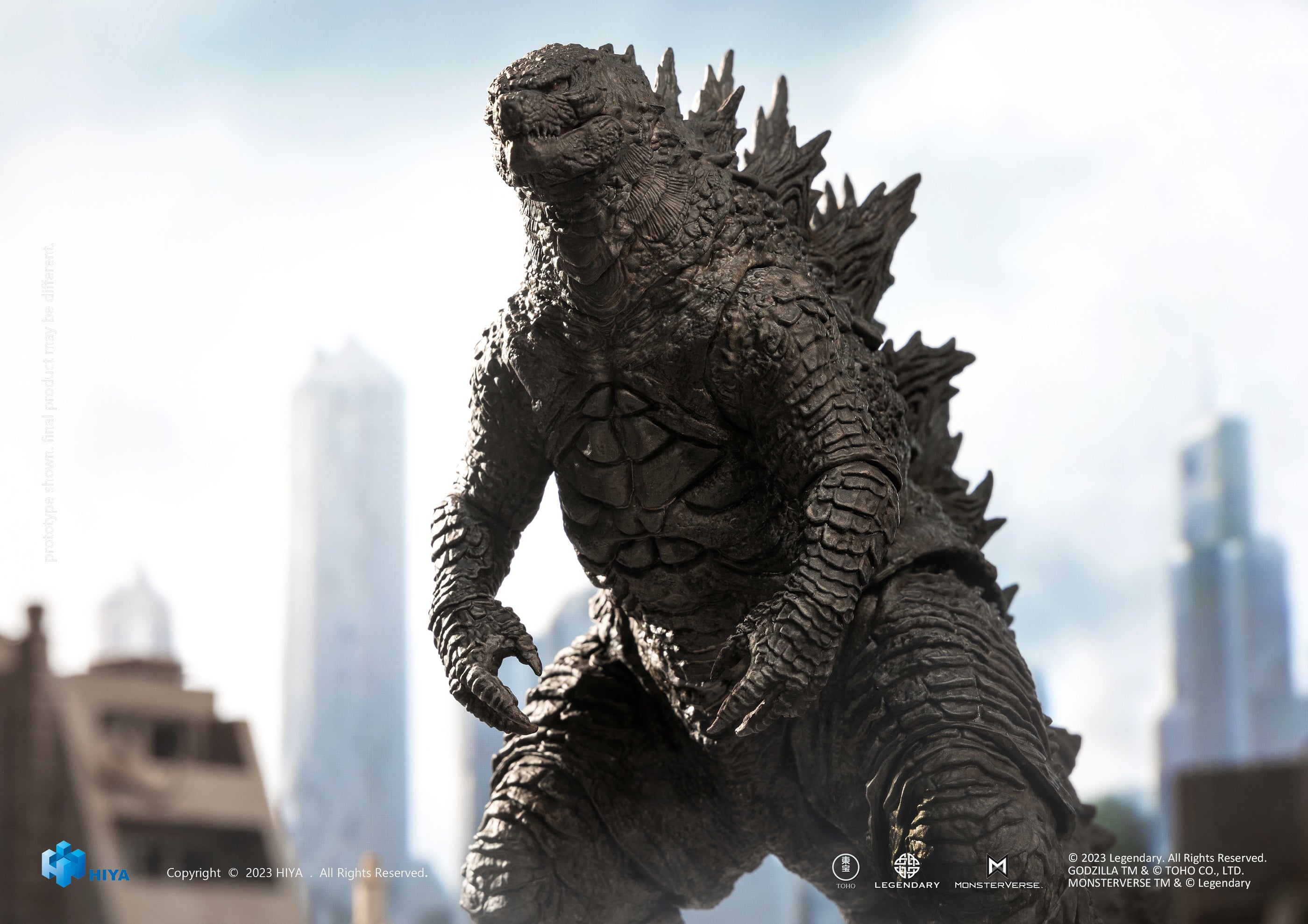 Hiya Toys Exquisite Basic Godzilla vs. Kong Godzilla - Action Figures