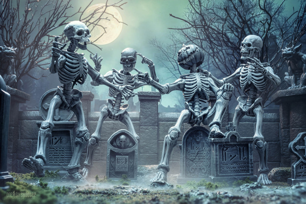 Mythic Legions Graveyard Skeletons 4-Pack