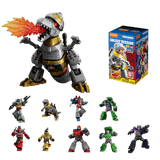 Blokees Transformers Galaxy 02: SOS Complete Set (Box of 9 Individually Boxed)