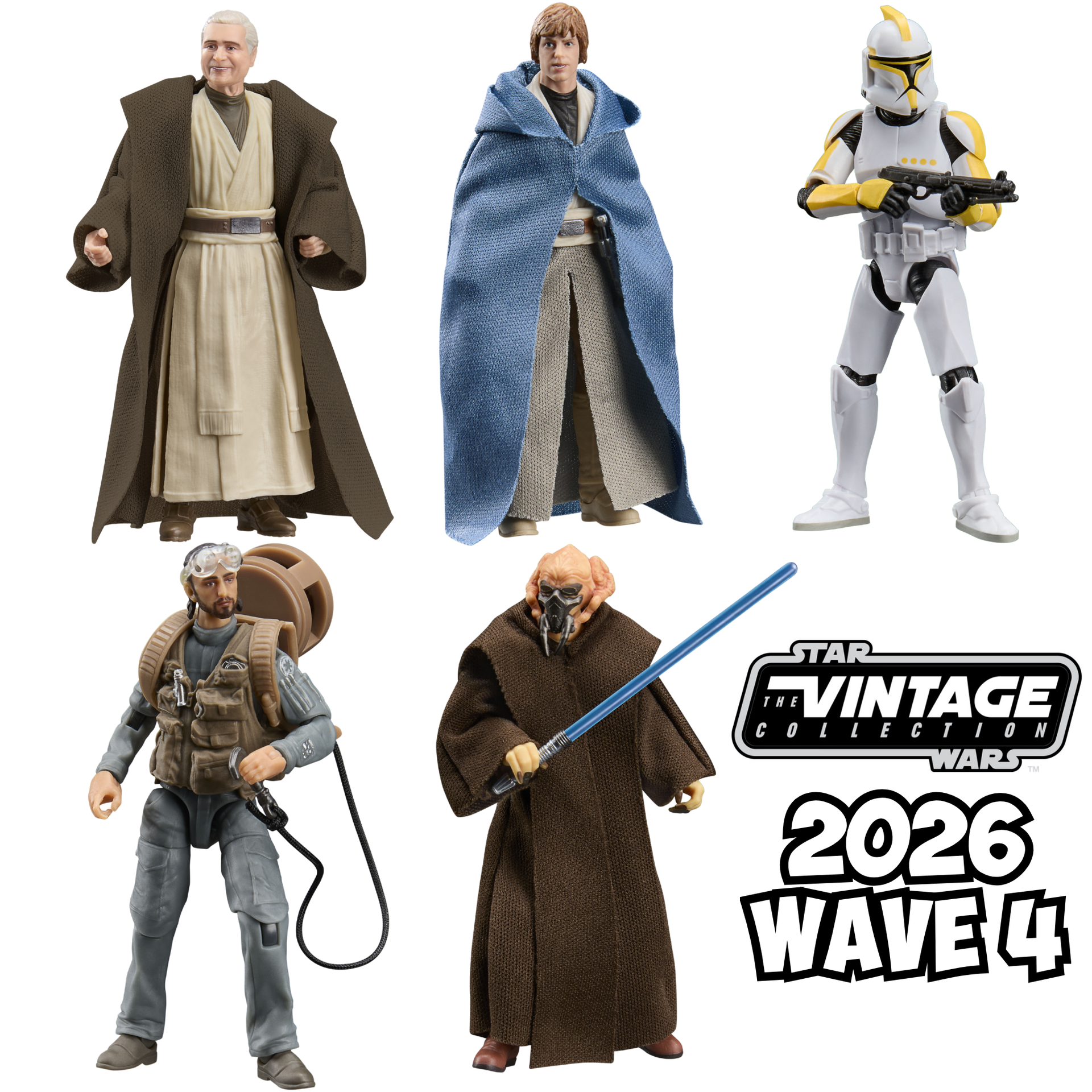 Star Wars The Vintage Collection 2026 Wave 4 Set Of 5 – Nerdzoic