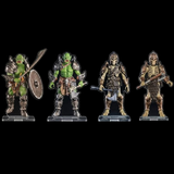 Mythic Legion The Roleplaying Game Standees Villainous Set A (Set Of 4)