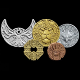 Mythic Legion The Roleplaying Game Coins Of The Realm (Set Of 85 Metal Coins)