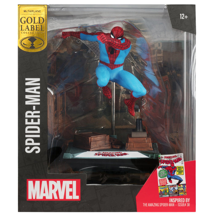 McFarlane 1:10th Scale Exclusive Gold Label Spider-Man (Spider-Man #6)