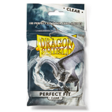Dragon Shield Perfect Fit Standard Clear Topload Card Sleeves (100 Count)