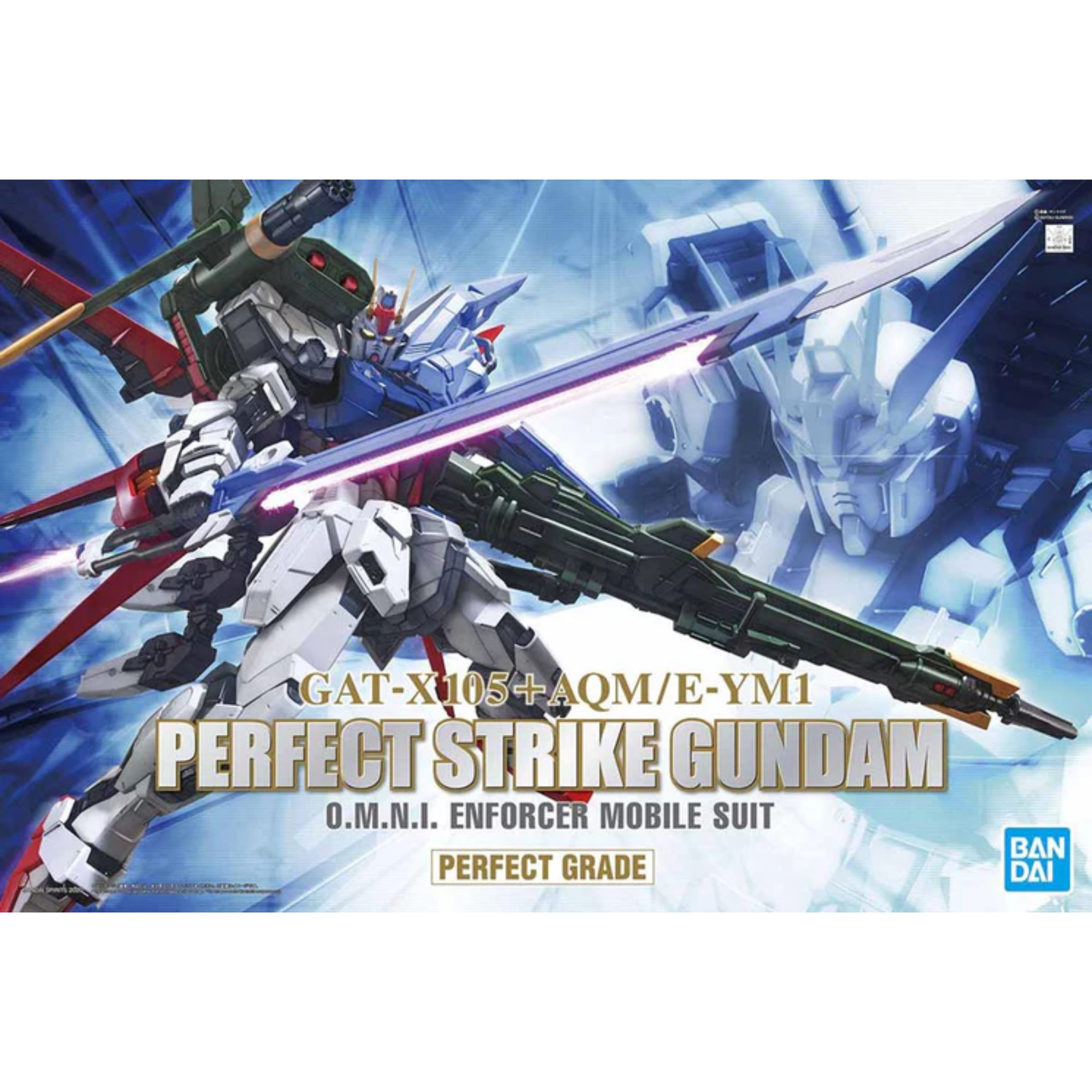 Mobile Suit Gundam PG GAT-X105+AQM/E-YM1 Perfect Strike Gundam Mobile Suit Gundam PG GAT-X105+AQM/E-YM1 Perfect Strike Gundam