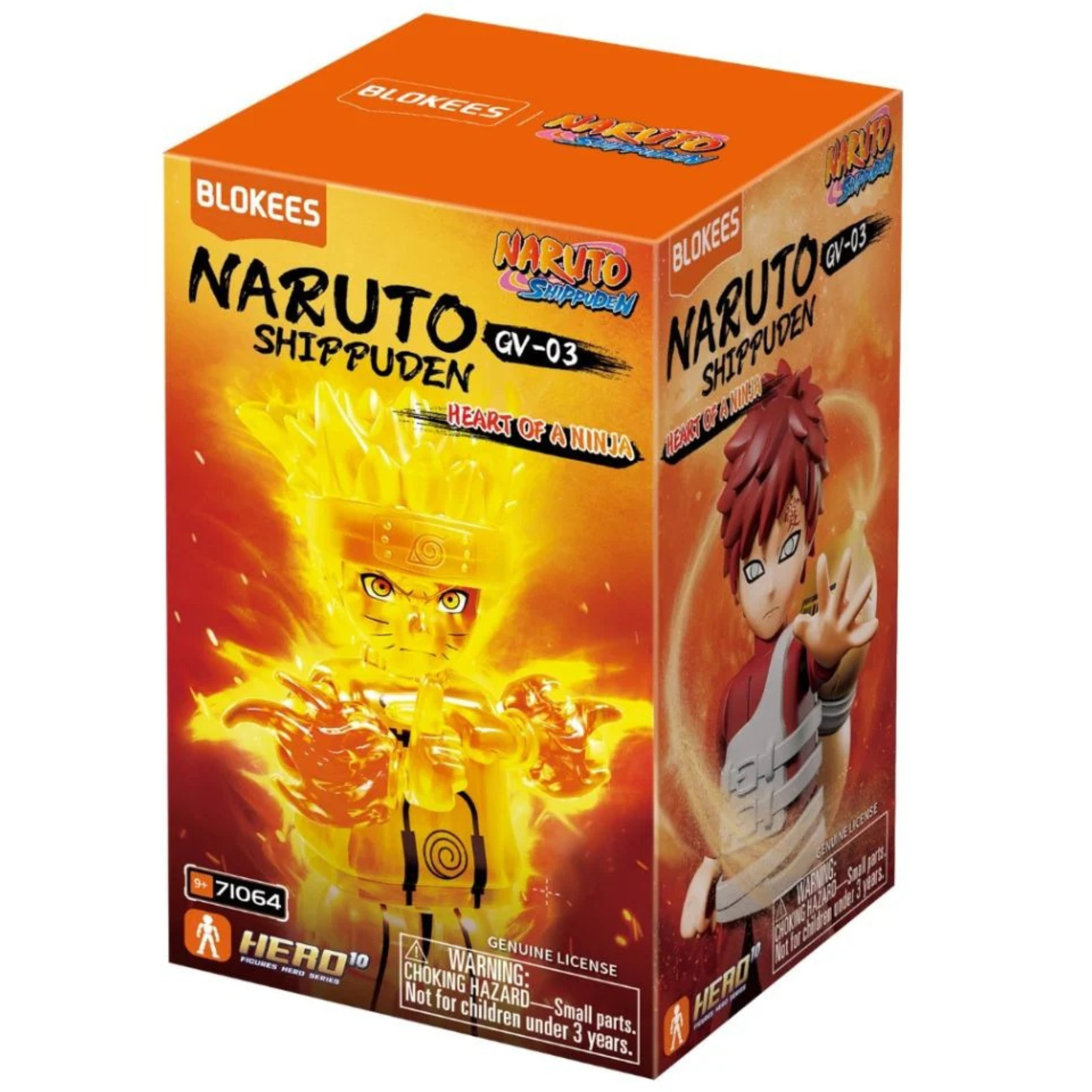 Blokees Naruto Galaxy Version 03: Heart Of A Ninja (Single Random Blind Box) - Model Kits