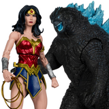 DC Multiverse Wonder Woman vs Godzilla