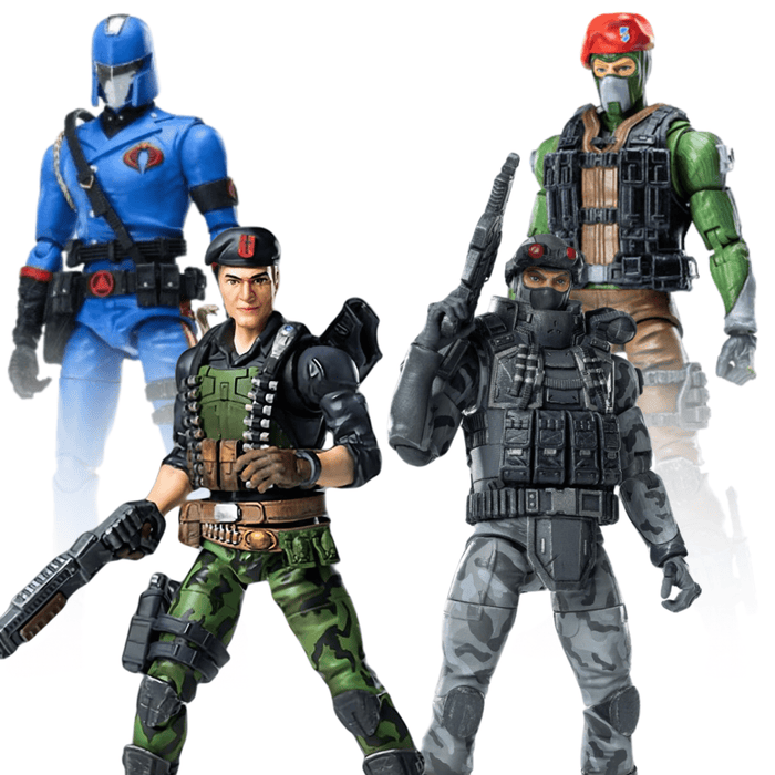 HIYA Exquisite Mini Series G.I. Joe SET OF 4