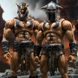 Savage Crucible Varnoks Unchained BUNDLE OF 2 - Action Figures