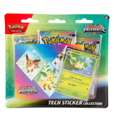 Pokemon TCG: Scarlet and Violet 8.5 Prismatic Evolutions Tech Sticker Collection (Leafon) - Trading Card Games
