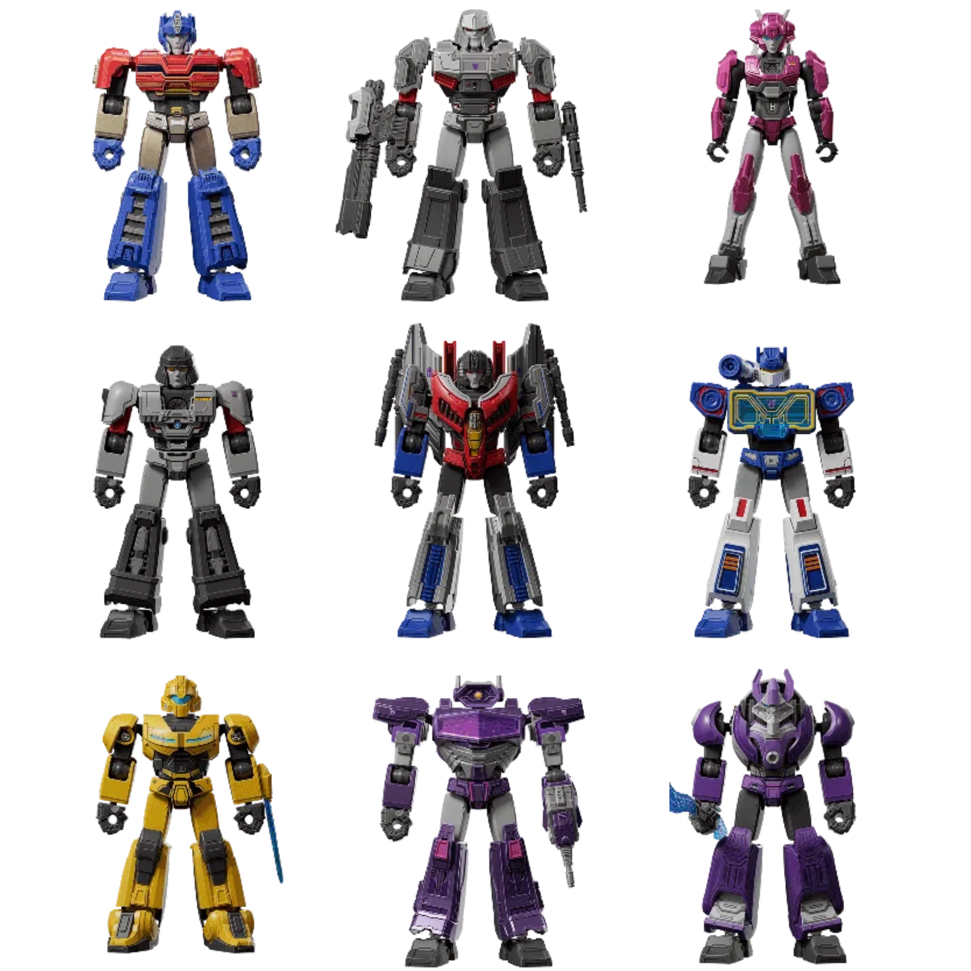 Blokees Transformers Galaxy 07: Transformers 1 Wave 2 (Box of 9