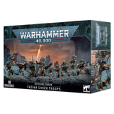 Warhammer 40,000: Astra Militarum – Cadian Shock Troops - Miniature Games