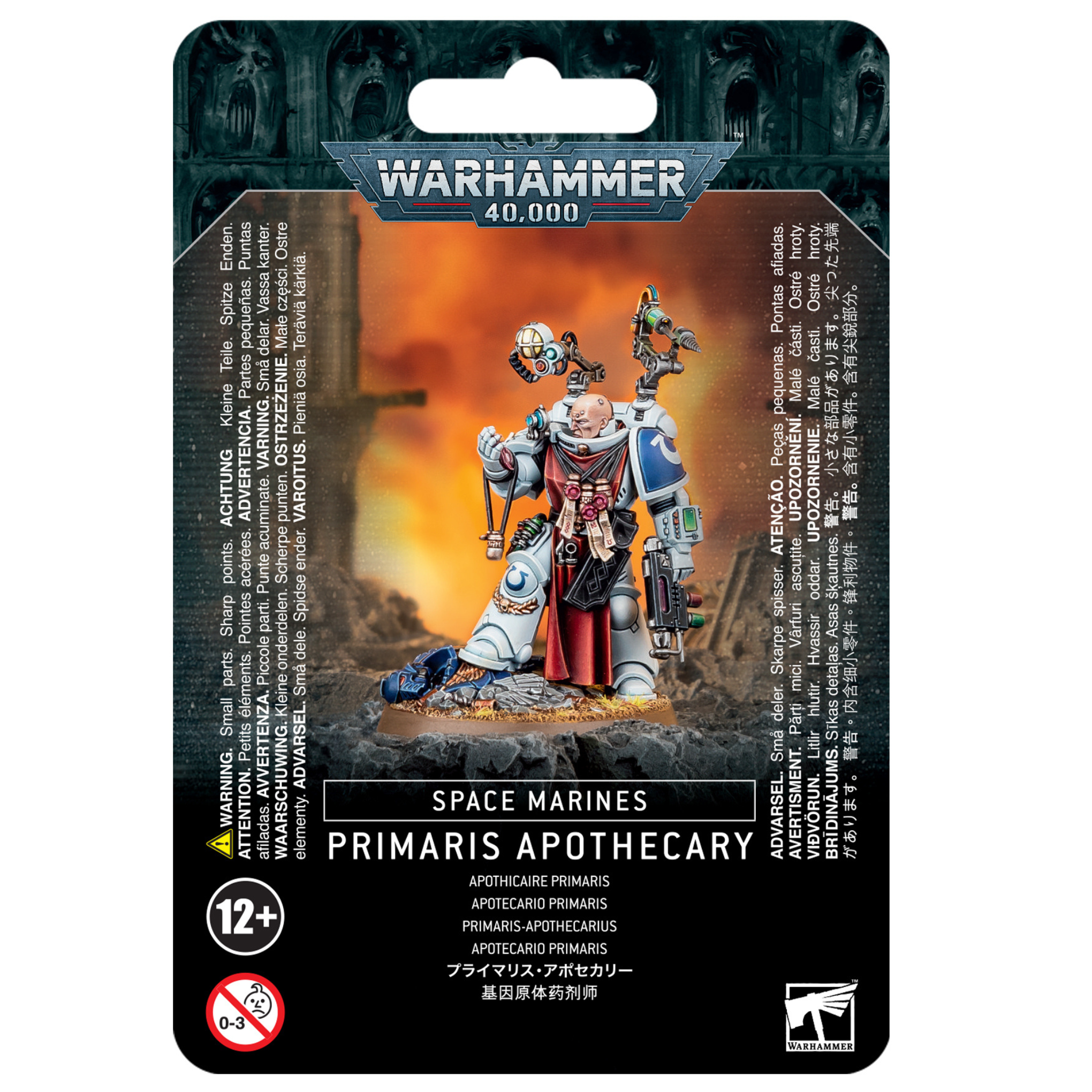 Warhammer 40,000: Space Marines – Primaris Apothecary - Miniature Games