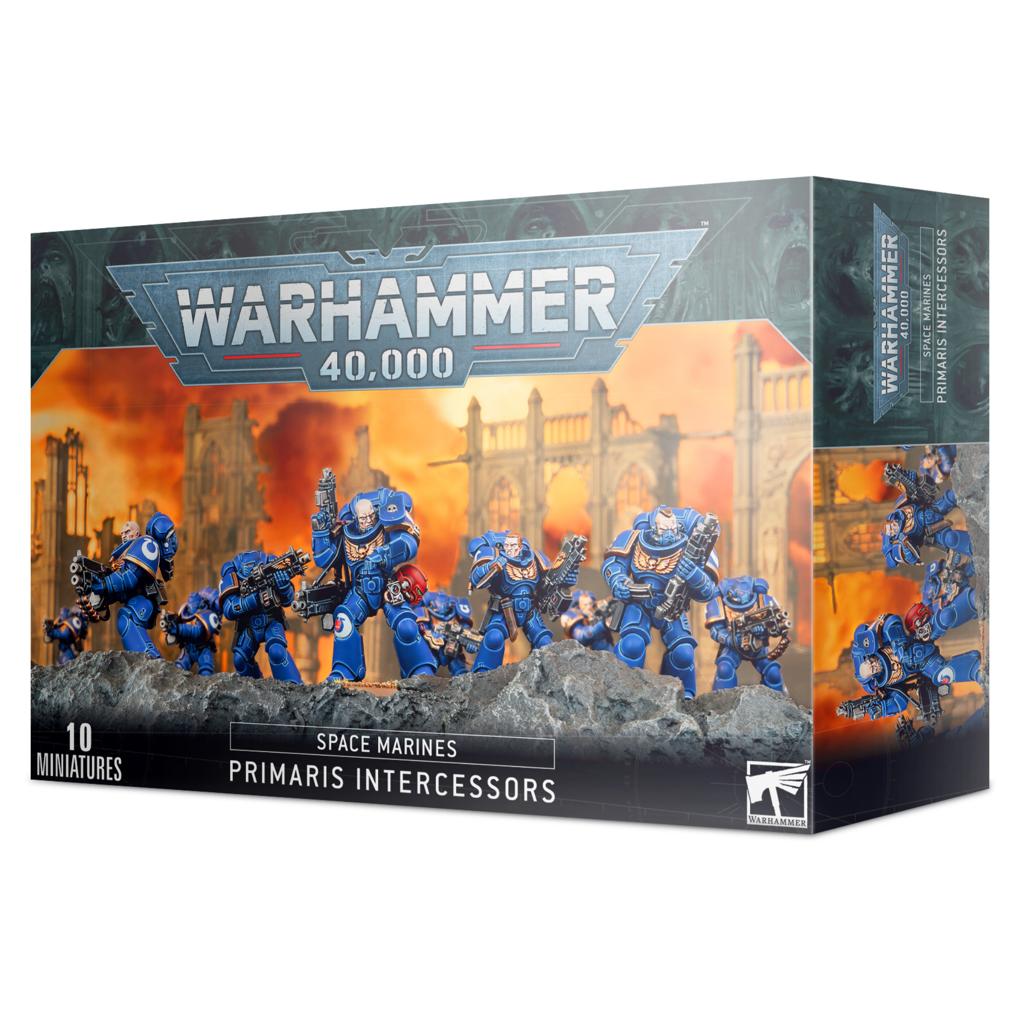 Warhammer 40,000: Space Marines – Primaris Intercessors - Miniature Games