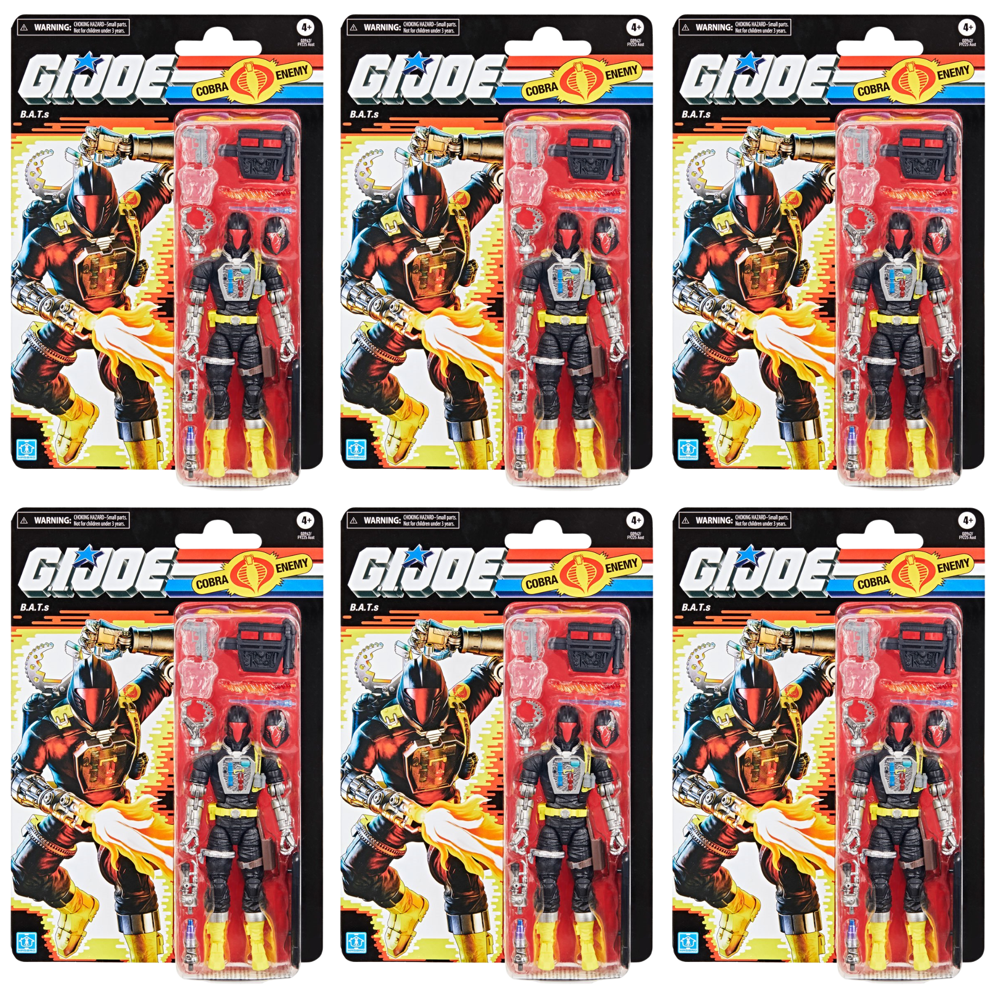 G.I. Joe Classified Series Retro B.A.T. (Battle Android Trooper) ARMY ...