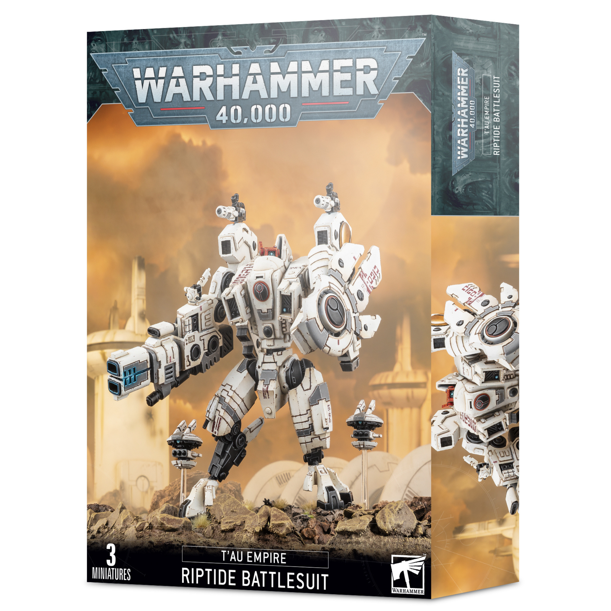 Warhammer 40,000: T’au Empire – Riptide Battlesuit - Miniature Games
