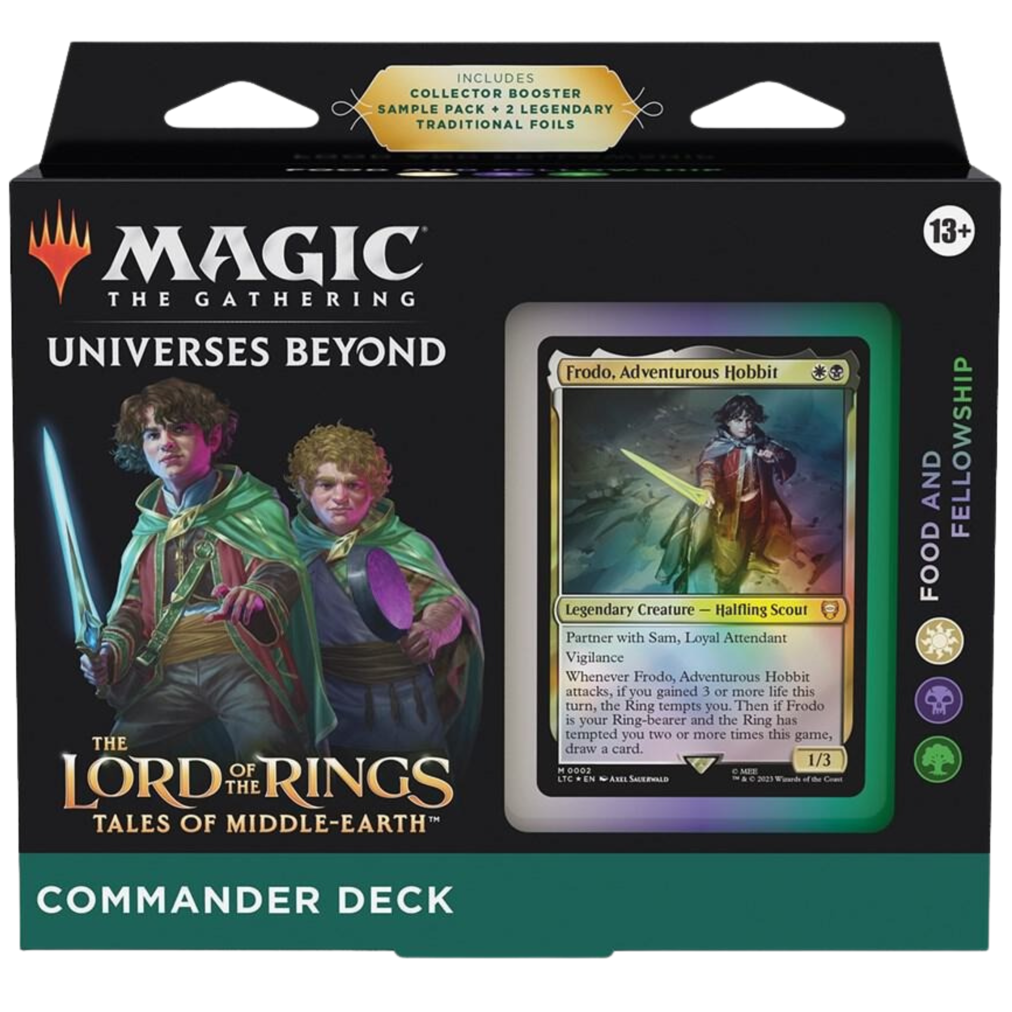 Magic The Gathering The Lord of The Rings: Tales of Middle Earth Commander Deck Food and Fellowship Magic The Gathering The Lord of The Rings: Tales of Middle Earth Commander Deck Food and Fellowship