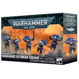Warhammer 40,000 Space Marines Vanguard Veteran Squad with Jump Packs