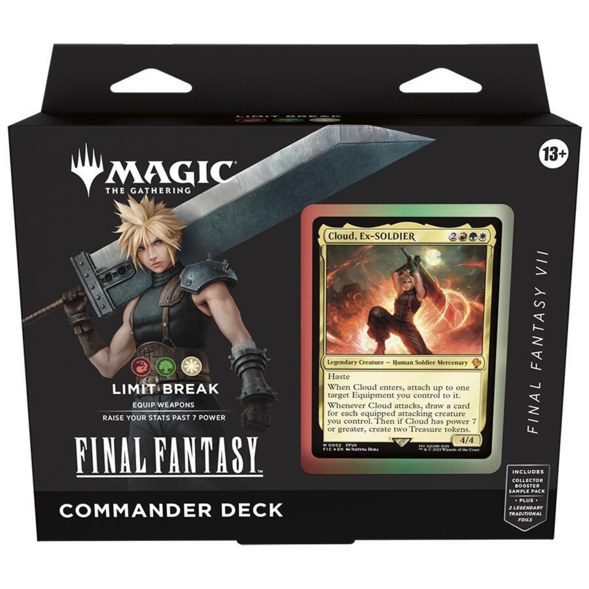 Magic The Gathering - Final Fantasy Commander Deck Magic The Gathering - Final Fantasy Commander Deck