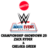 WWE Main Event Championship Showdown Series 25 Zack Ryder & Chelsea Green