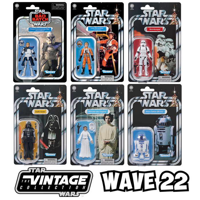 Star Wars: The Vintage Collection Wave 22 COMPLETE SET OF 6