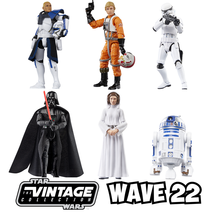 Star Wars: The Vintage Collection Wave 22 COMPLETE SET OF 6