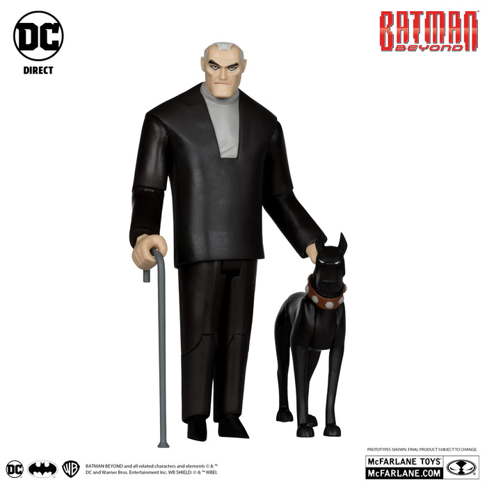 DC Direct SDCC Exclusive Gold Label Bruce Wayne and Ace (Batman Beyond)