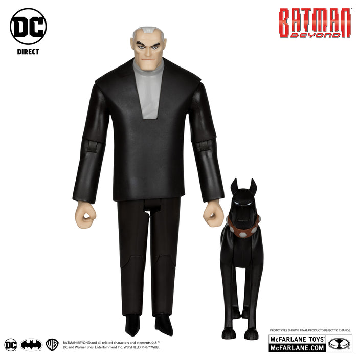 DC Direct SDCC Exclusive Gold Label Bruce Wayne and Ace (Batman Beyond)