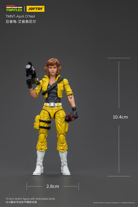 Joy Toy Teenage Mutant Ninja Turtles April O'Neil(1:18 Scale)