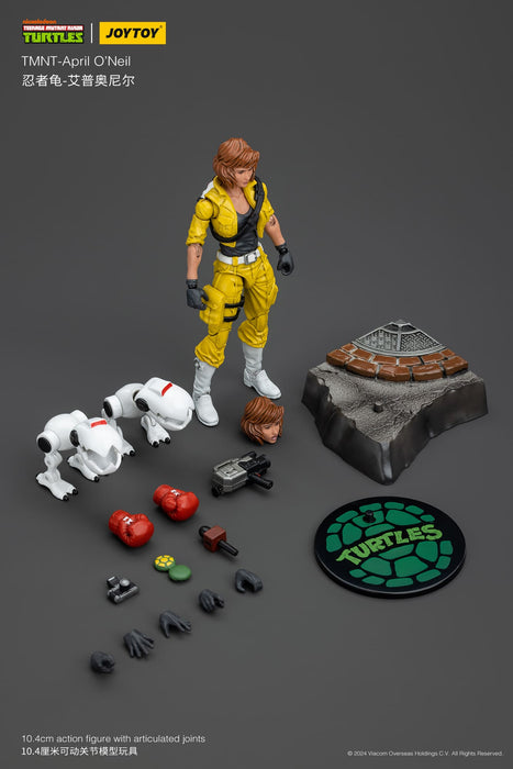 Joy Toy Teenage Mutant Ninja Turtles April O'Neil(1:18 Scale)