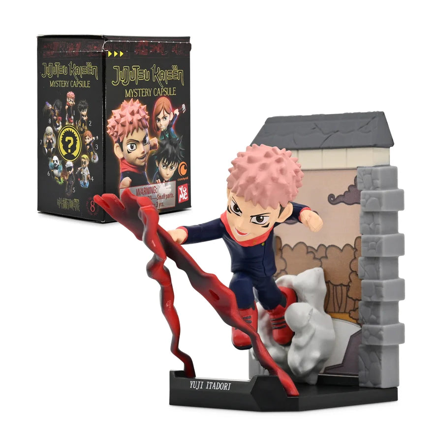 YuMe Jujutsu Kaisen Mystery Mini-Figure Box (Box of 8 Individually Boxed) - Action Figures