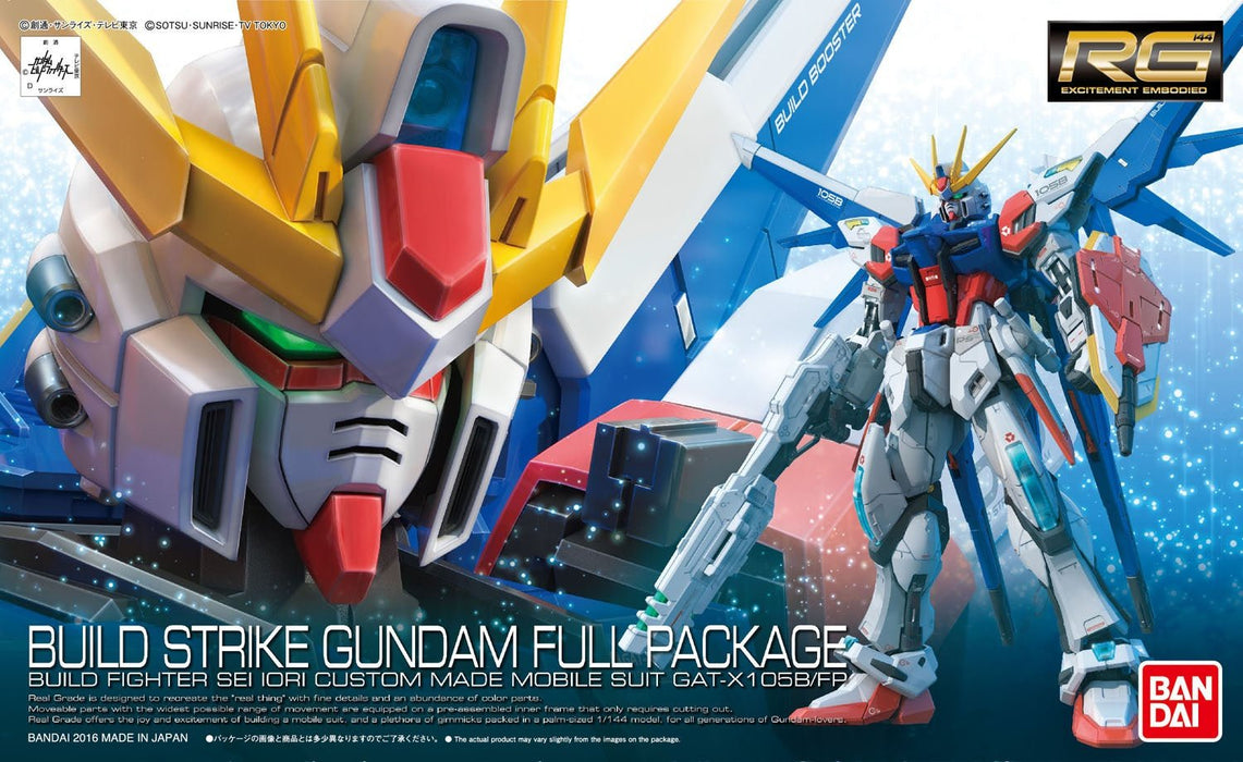 Mobile Suit Gundam RG GAT-X105B/FP Build Strike Gundam Full Package