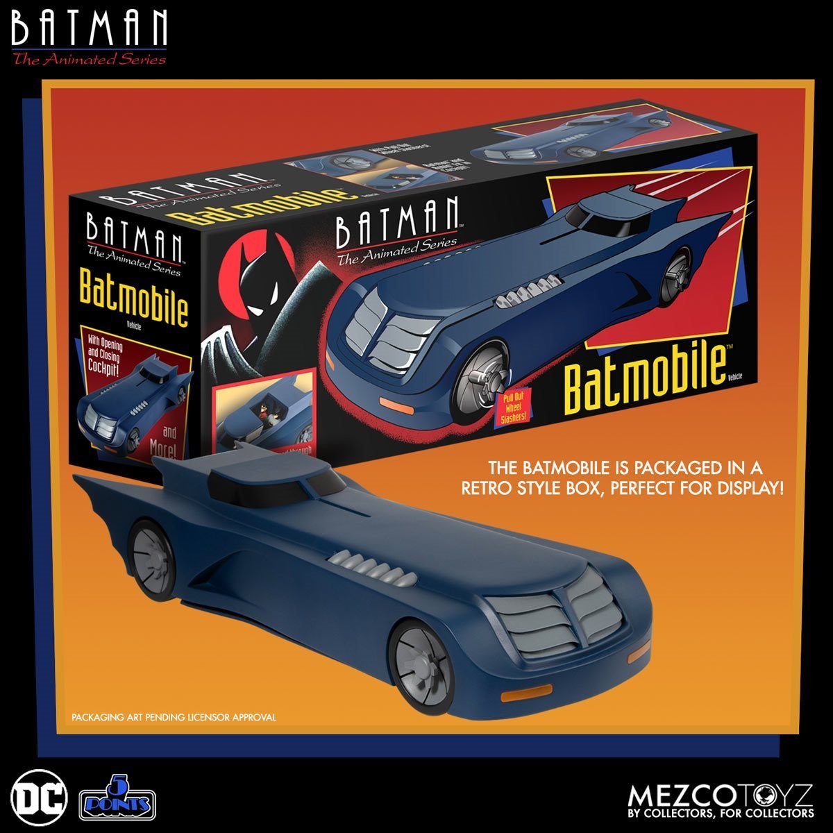 Hotsell Batmobile DC Collectibles Batman-The Animated Series